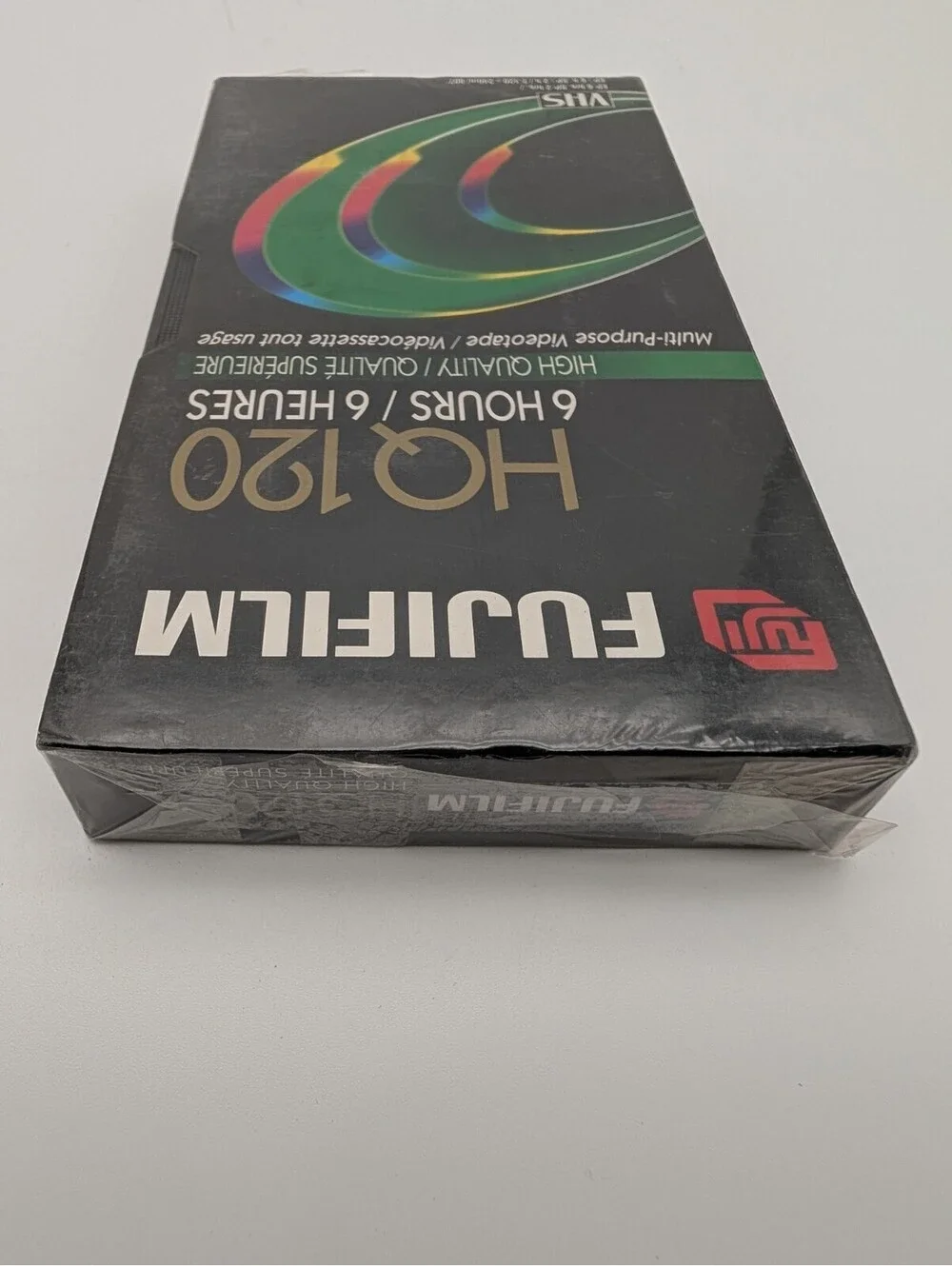 FUJIFILM HQ 120 6 HOURS HIGH QUALITY MULTI-PURPOSE VIDEOTAPE VHS NEW SEALED